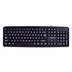 Esperanza EK129 klaviatuur USB QWERTY inglise (UK) must