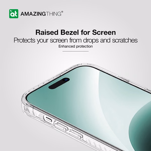 Amazing Thing Titan Pro Magsafe Ümbris 10FT IP156.7TMCL jaoks Iphone 15 Plus läbipaistev