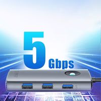 Orico PW11-5P USB-C Hub Docking Station 1x USB-A 3.0 + 2x USB-A 2.0 + 1x USB-C PD + 1x HDMI - Hall