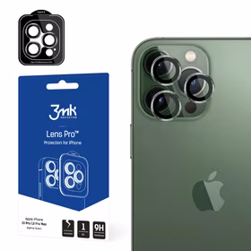 3mk Lens Protection Pro Camera Cover jaoks iPhone 13 Pro / iPhone 13 Pro Max - roheline