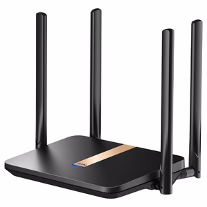 Cudy LT500D juhtmevaba ruuter Fast Ethernet kahe sagedusega (2.4 GHz / 5 GHz) 4G must