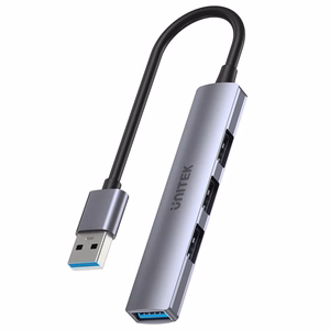 Unitek H1208A USB-A jaotur / 3x USB-A 2.0, USB-A 3.0