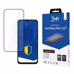 3mk HardGlass Max Lite must Karastatud klaas jaoks Xiaomi Redmi Note 15 Pro