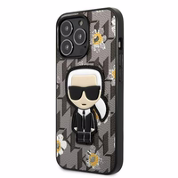 Karl Lagerfeld Flower Ikonik Karl ümbris jaoks iPhone 13 Pro / iPhone 13 - hall