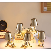Laua lamp voodikõrval GOLD MAN Kunst Deco seat (versioon 6) MLTL