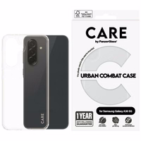CARE by PanzerGlass Flagship Urban Combat Ümbris jaoks Samsung Galaxy A36 5G - Läbipaistev
