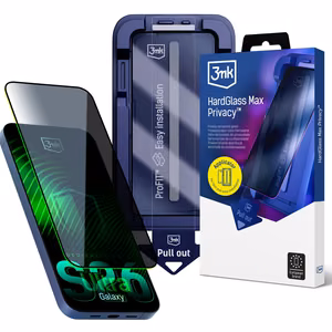 9H karastatud klaas 3mk HardGlass Max privaatsusfiltriga Samsung Galaxy S26 Ultra jaoks