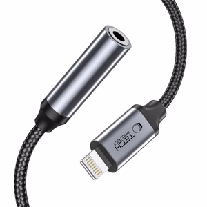 Tech-Protect UltraBoost Lightning / 3.5mm mini jack adapter - must