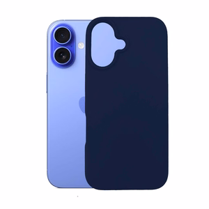 Tumesinine silikoonümbris 3mk Silicone Case mudelile Apple iPhone 16