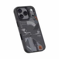 Benks Dynamic Magnetic Mecha Ümbris (D070) jaoks Iphone 17 Pro Max must (Camera Control Button)