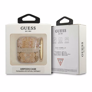 Guess GUA2HHFLD AirPodsi kate kuldne/kuldne Paisley rihma kollektsioon