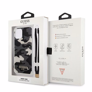 Guess GUHCP12MKSARBK iPhone 12/12 Pro 6.1" must/must hardcase Camo Collection