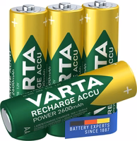 VARTA rechrgeable battery R6 (AA) 2600mAh Accu Power 4 pcs