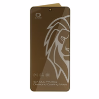 Tempered klaas Tel Protect 10X Privaatsus DLC Diamond Coating for Samsung Galaxy S26 (with fingerprint unlock)