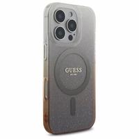 Guess IML Glitter Gradient MagSafe iPhone 16 Pro Ümbris - Brown