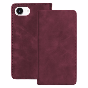 Smart Suede ümbris mudelile iPhone 16e / 17e, bordoopunane