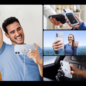 Ugreen Classy Läbipaistev Magnetic Ümbris jaoks iPhone 16 Plus - Läbipaistev