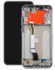 LCD screen Xiaomi Redmi Note 8T koos touch screen koos frame Valge original (used Grade C)