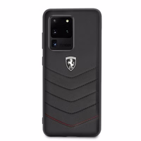 Ferrari kõvakott FEHQUHCS69BK S20 Ultra G988 must/must Heritage