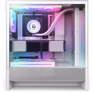 NZXT корпус H5 Flow RGB 2024 белый