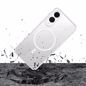 3mk MagCase jaoks Samsung Galaxy S25 Edge - Läbipaistev