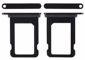 SIM card holder jaoks iPhone 12 mini Must original (used Grade A)