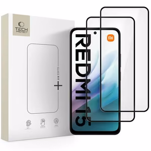 Karastatud klaas Tech-Protect Glass Fit+ 2-Pack Xiaomi Redmi 15 4G/Redmi 15 5G must