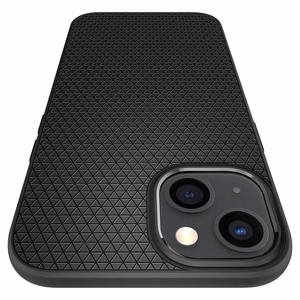 Spigen Liquid Air iPhone 13 ümbris - matt must
