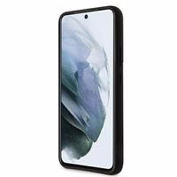 Mercedes Silicone Line ümbris Samsung Galaxy S22+ jaoks - must