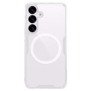 Nillkin Nature TPU Pro Magnetic Ümbris with MagSafe jaoks Samsung S25 - valge