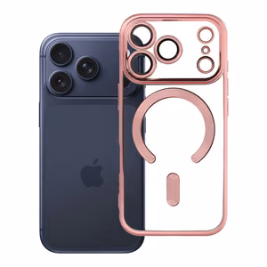 Electro Mag Cover ümbris mudelile iPhone 17 Pro / 18 Pro, MagSafe'iga ühilduv – roosakuldne