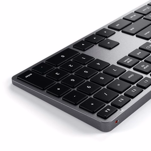 Satechi Slim X3 juhtmevaba QWERTY klaviatuur, ST-BTSX3M, space gray
