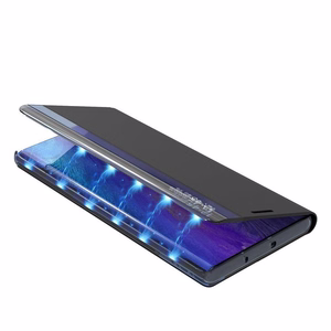 New Sleep Case чехол с функцией подставки для Samsung Galaxy M53 5G чёрный