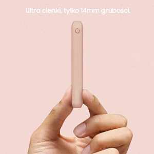 Powerbank Uniq Fuele mini 8000mAh USB-C 18W PD kiirlaadimine - lavendel