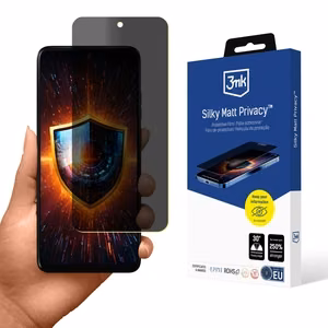 3mk Silky Matt Privacy privaatsusfilteriga ekraanikaitsekile mudelile Motorola Moto E15