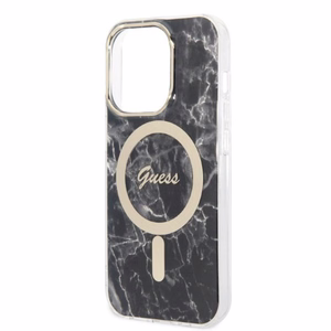 Set Guess GUBPP14LHMEACSK Ümbris+ Charger iPhone 14 Pro 6.1" must/must hard ümbris Marble MagSafe