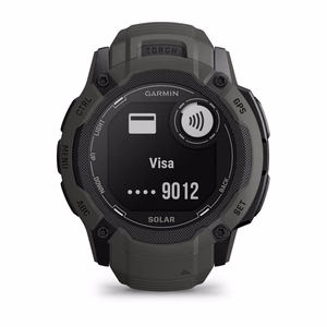 Garmin Instinct 2X Solar digitaalne GPS-nutikell, 2,79 cm (1,1"), MIP, 50 mm, 176 × 176 pikslit, puuteekraan, grafiit, satelliit-GPS