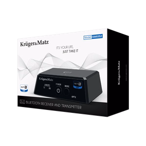 2-in-1 Bluetooth HiFi heli vastuvõtja ja saatja (Apt-X, NFC), mudel BT-1