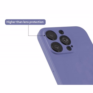 Telefoni ümbris Silicone Apple iPhone 16 Pro Max violetne