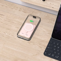 Tech-Protect LifeMag PB10 Powerbank MagSafe 5000mAh 15W USB-C portiga - roosa + USB-C kaabel