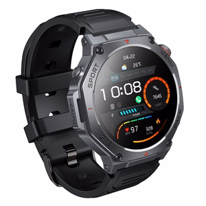 Nutikell Hoco 1,43" AMOLED GPS kõnefunktsiooniga Y37 must