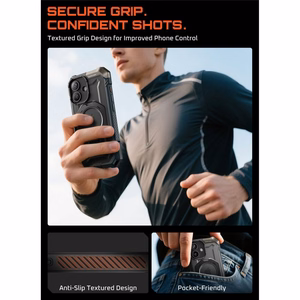 Supcase UB Grip Mag MagSafe Ümbris jaoks iPhone 17 - Must