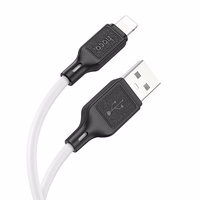 Kaabel USB A to Lightning Hoco 2,4A 1 m X90 valge