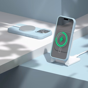 Etteri Silicone Mag ümbris jaoks iPhone 13 6,1" light sinine