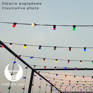 Forever Light LED pirn E27 G45 2W 230V oranž 5 tk.