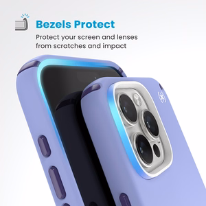 Speck Presidio2 Pro MagSafe'i ja ClickLocki toega ümbris iPhone 16 Pro Maxile, Future Lavender/Cassis Purple