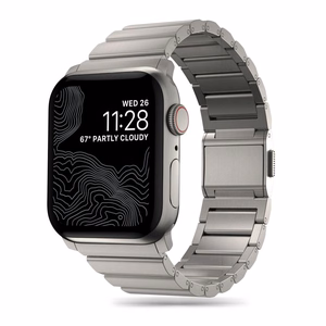 TECH-PROTECT STEELBAND APPLE WATCH 4 / 5 / 6 / 7 / 8 / 9 / SE / ULTRA 1 / 2 (42 / 44 / 45 / 49 MM) TITAAN
