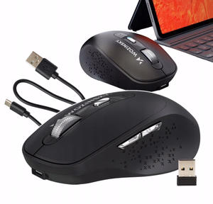 Wozinsky WMGK-1134 Ergonomic Juhtmevaba Mouse - Must