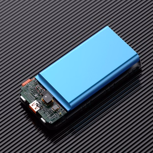 Dudao K15Pro Power Bank 20000mAh 22.5W PD USB-C / USB-A / sisseehitatud Lightning ja USB-C kaablid - must