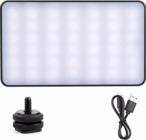 PULUZ taskuvalgustus LED fotolamp (must)